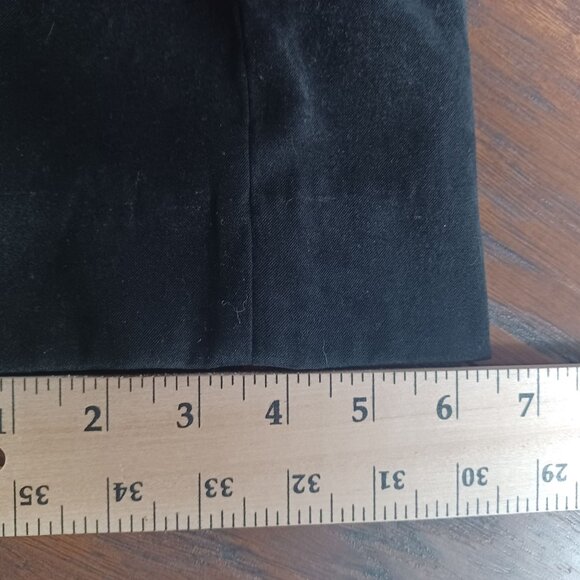 Vintage J.McLaughlin Pants Womens 4 Black 90s Minimalist Capsule Office Siren - Picture 9 of 9